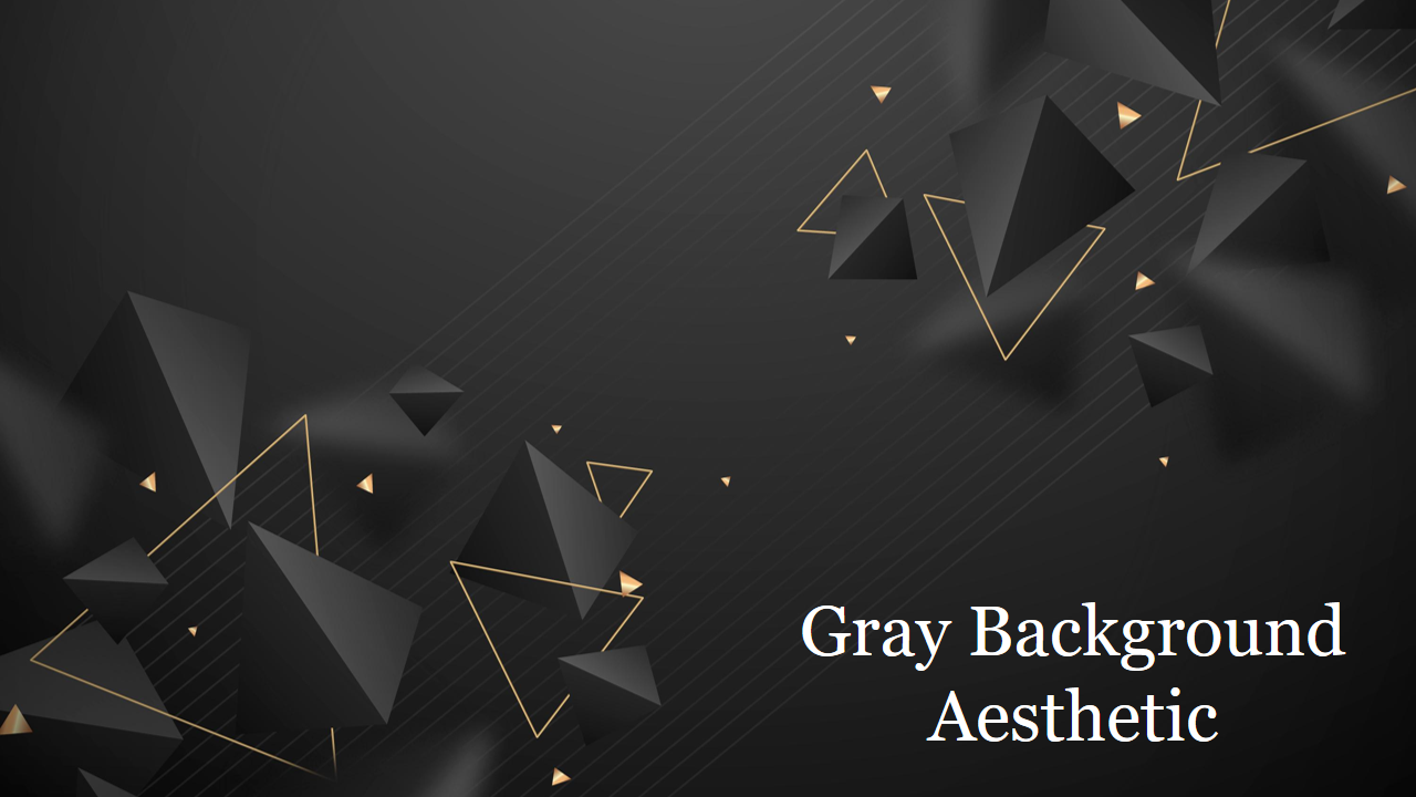 Gray Background Aesthetic